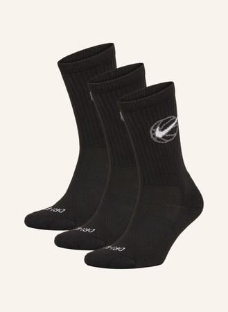 Nike  3er-Pack Sportsocken Everyday Crew schwarz