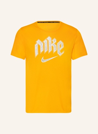Nike  Laufshirt Dri-Fit Run Division Miler orange beige