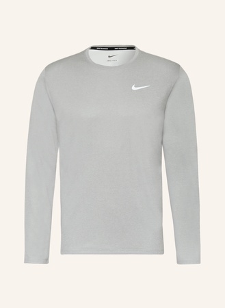 Nike  Laufshirt Miler grau beige