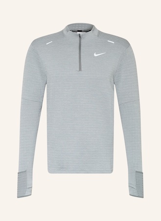 Nike  Laufshirt Therma-Fit Repel grau beige