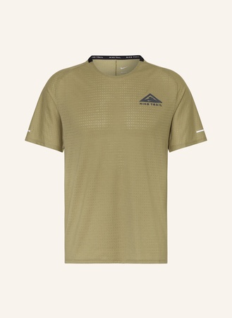 Nike  Laufshirt Trail Solar Chase gruen
