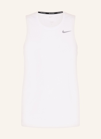 Nike  Lauftop Miler weiss