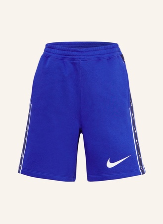 Nike  Sweatshorts Mit Galonstreifen blau beige