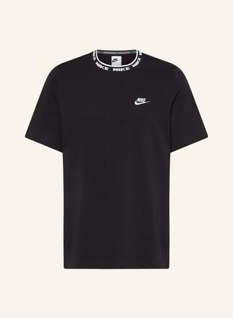 Nike  T-Shirt Club schwarz beige