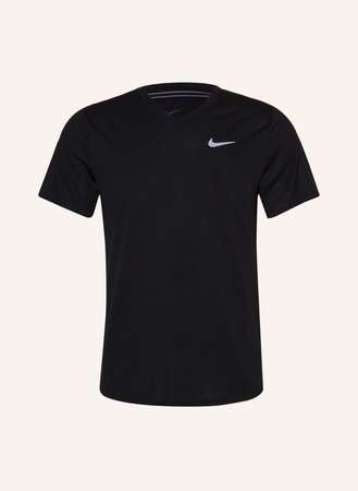 Nike  T-Shirt Court Dri-Fit Victory schwarz beige