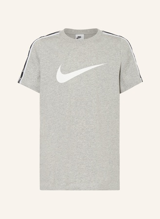 Nike  T-Shirt Mit Galonstreifen grau braun