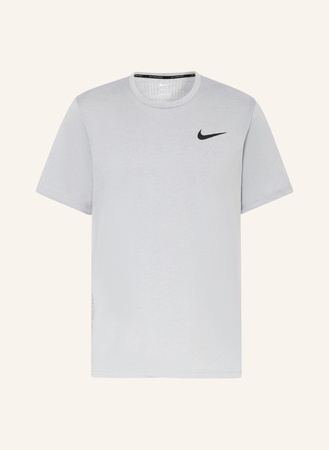 Nike  T-Shirt Pro Dri-Fit Mit Mesh grau beige