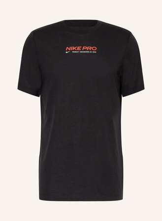 Nike  T-Shirt Pro Dri-Fit schwarz beige
