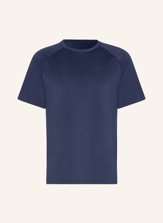 Nike  T-Shirt Ready Aus Mesh blau beige