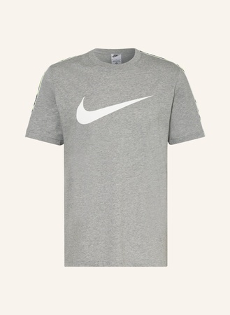 Nike  T-Shirt Sportswear Repeat grau beige