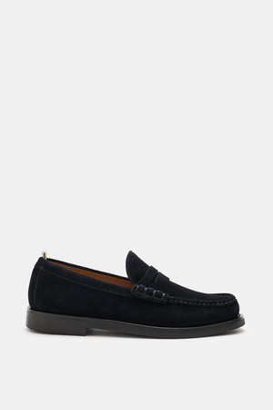 Officine Creative  - Herren - Penny Loafer 'Balfron Flexi 001' dark navy