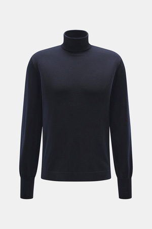 Officine Generale Officine Générale - Herren - Merino Rollkragenpullover 'Nina' navy