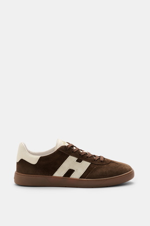 Hogan  - Herren - Sneaker 'Cool Allacciato' dunkelbraun/offwhite