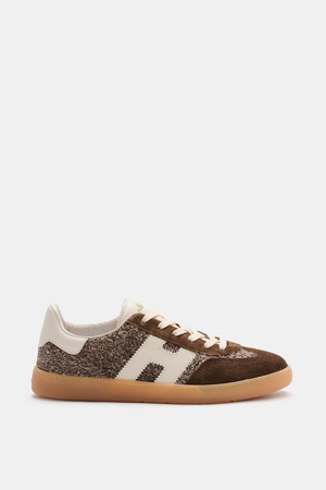 Hogan  - Herren - Sneaker 'Cool Allacciato' dunkelbraun/offwhite