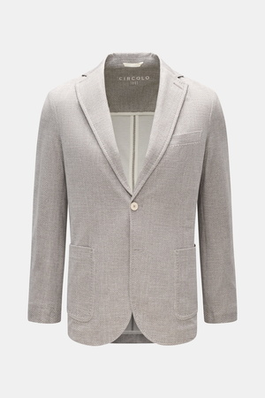 Circolo 1901  - Herren - Jersey-Sakko grau/offwhite gemustert