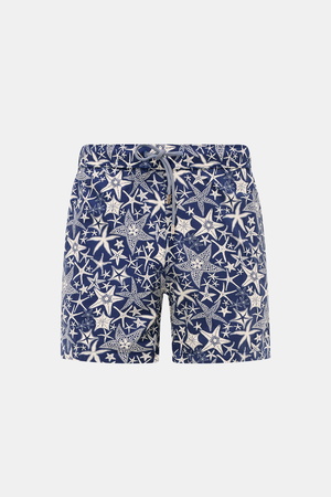 Zeybra Portofino 1962  - Herren - Badeshorts navy/offwhite gemustert