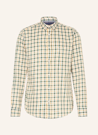 Olymp Flanellhemd Regular Fit beige