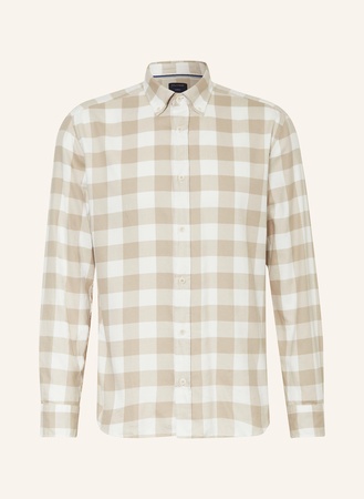 Olymp Hemd Casual Regular Fit beige