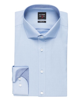 Olymp Hemd Level Five Body Fit blau