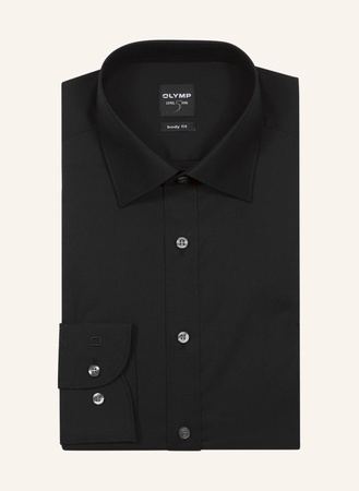 Olymp Hemd Level Five Body Fit schwarz