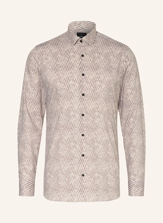 Olymp Hemd No. Six Super Slim beige