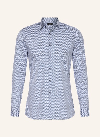 Olymp Hemd No. Six Super Slim blau