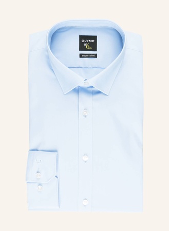 Olymp Hemd No. Six Super Slim blau