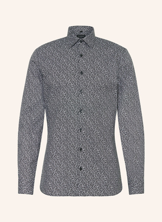 Olymp Hemd No. Six Super Slim schwarz