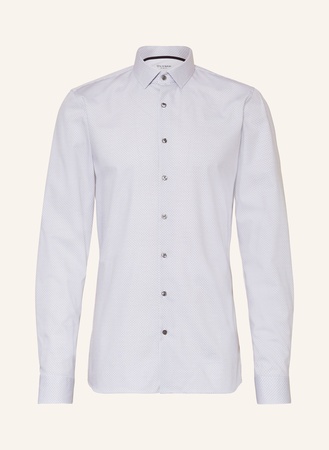 Olymp Hemd No. Six Super Slim silber