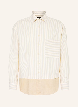 Olymp Hemd Relaxed Fit beige