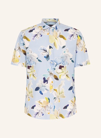 Olymp Kurzarm-Hemd Casual Regular Fit blau