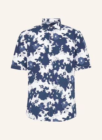 Olymp Kurzarm-Hemd Casual Regular Fit blau