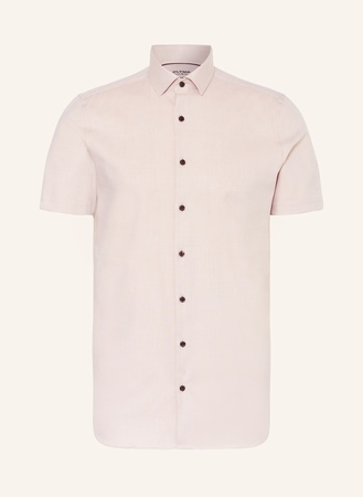 Olymp Kurzarm-Hemd Level Five Body Fit beige