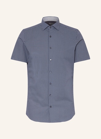 Olymp Kurzarm-Hemd Level Five Body Fit blau