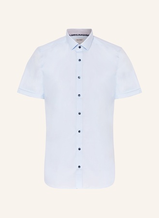 Olymp Kurzarm-Hemd Level Five Body Fit blau