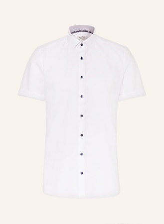 Olymp Kurzarm-Hemd Level Five Body Fit weiss