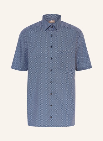 Olymp Kurzarm-Hemd Luxor Comfort Fit blau