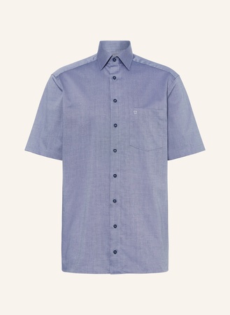 Olymp Kurzarm-Hemd Luxor Comfort Fit blau
