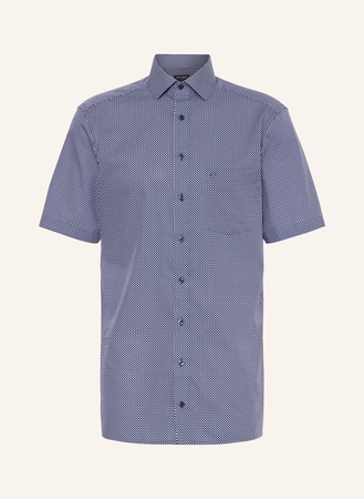 Olymp Kurzarm-Hemd Luxor Modern Fit blau