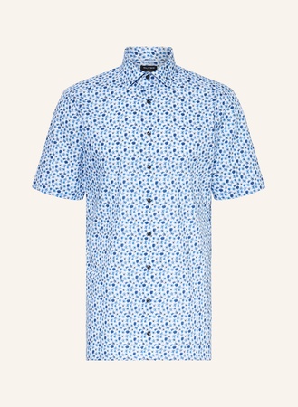 Olymp Kurzarm-Hemd Luxor Modern Fit blau