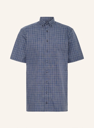 Olymp Kurzarm-Hemd Luxor Modern Fit blau