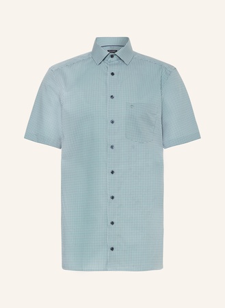 Olymp Kurzarm-Hemd Luxor Modern Fit gruen