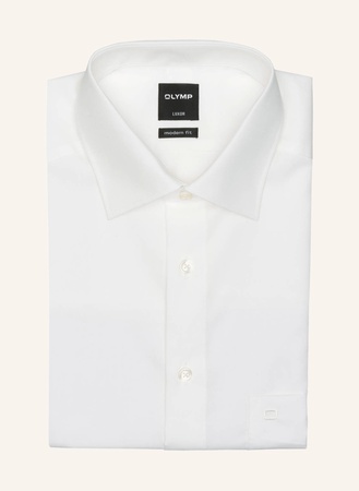 Olymp Kurzarm-Hemd Luxor Modern Fit weiss