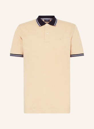 Olymp Piqué-Poloshirt Casual Fit beige