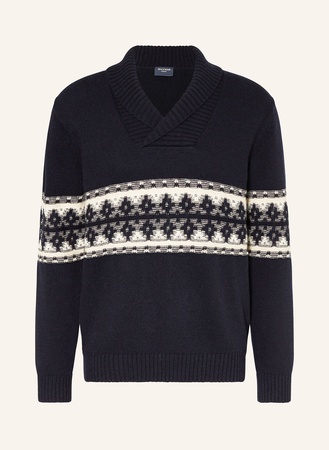Olymp Pullover blau