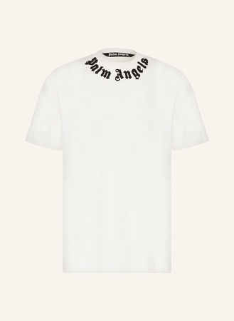 Palm Angels  Oversized-Shirt weiss