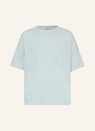 Palm Angels  T-Shirt blau beige