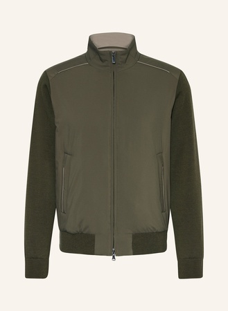 Paul &amp; Shark  Blouson Im Materialmix Mit Primaloft®-Isolierung gruen