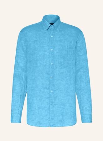 Paul &amp; Shark  Leinenhemd Regular Fit blau