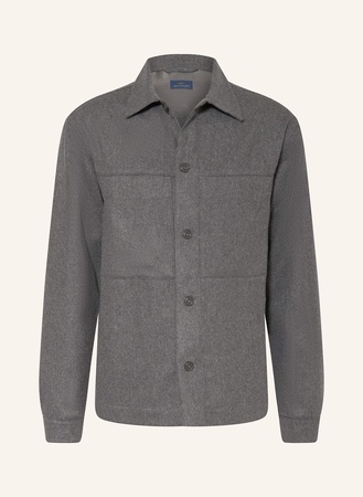 Paul &amp; Shark  Overshirt Mit Wolle grau